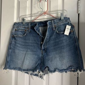 denim shorts NWT
